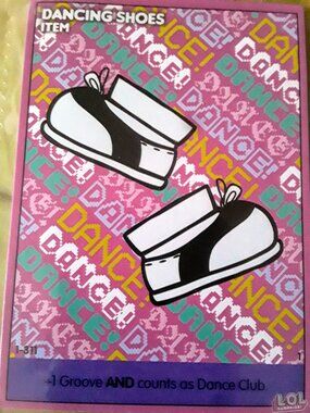 5 PC LOL Dolls Surprise Dance Off Trading Cards Game
